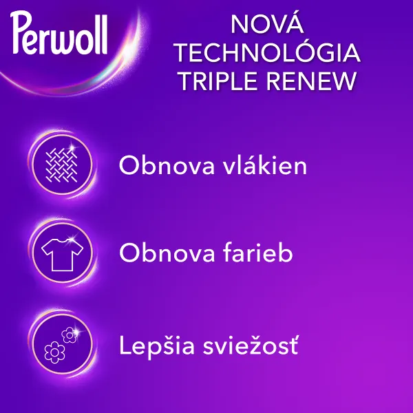 Perwoll prací gél Black 80 praní