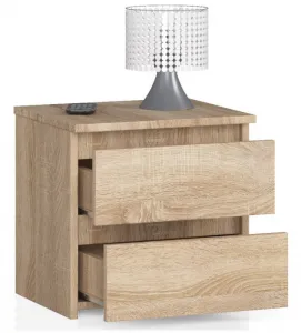 Ak furniture Nočný stolík CL2 40 cm dub sonoma