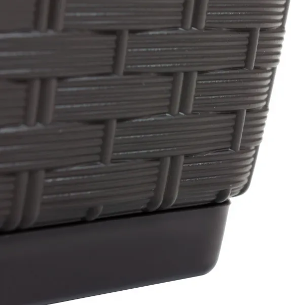 ProsperPlast Kvetináč RATOLLA CASE | umbra 48,9 cm