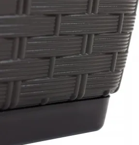 ProsperPlast Kvetináč RATOLLA CASE | umbra 48,9 cm