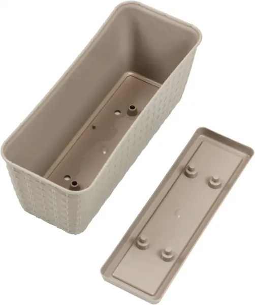 ProsperPlast Kvetináč RATOLLA CASE | mocca 58,7 cm