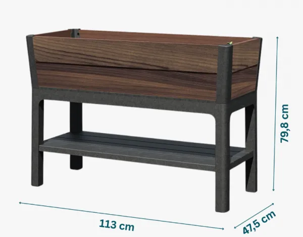 KETER Záhradný kvetináč DECO AGGRANDIZED