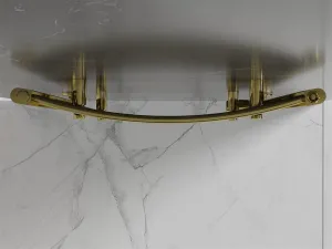 MEXEN - Helios vykurovací rebrík/radiátor 1200 x 600 mm, 524 W, zlatá W103-1200-600-00-50