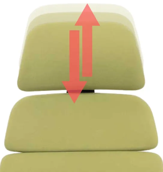 MERCURY Ergonomická kancelárska stolička SPINE zelená, s opierkou hlavy