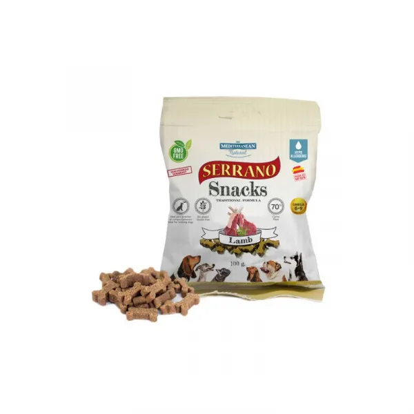 Serrano Snack pre psov 100g + Množstevná zľava