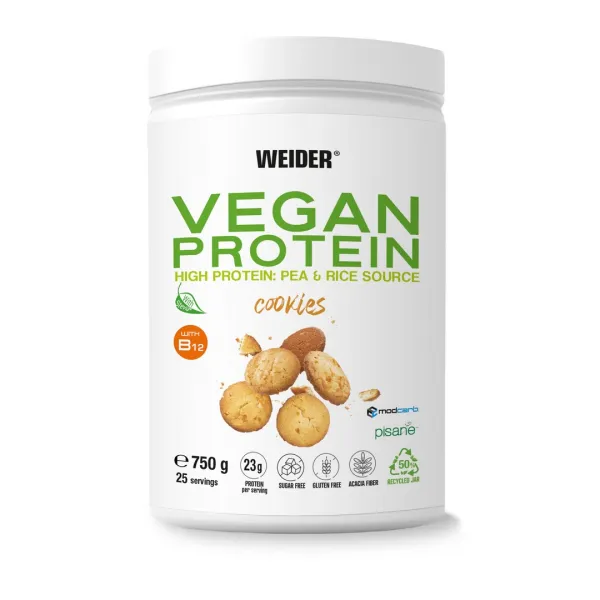WEIDER Vegan proteín príchuť iced cappuccino 750 g