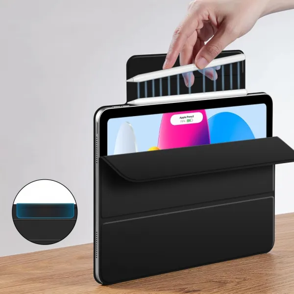 Tech-Protect Smartcase Magnetic puzdro na iPad 10.9'' 10gen 2022 / 11'' 11gen 2025, čierne