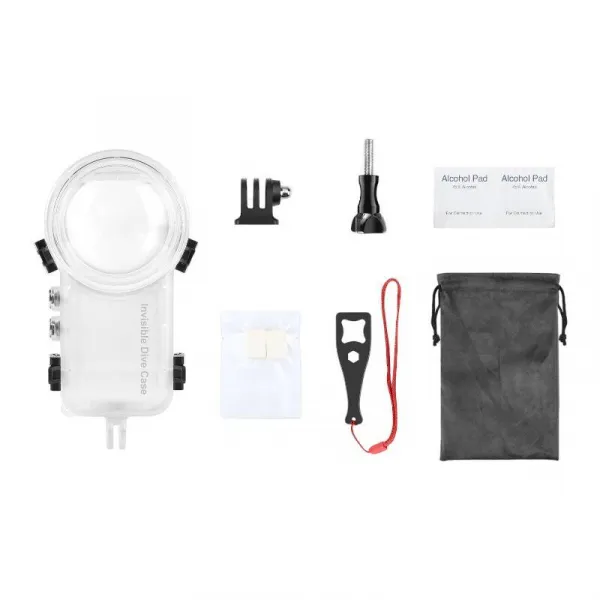 PULUZ Waterproof Diving vodotesné puzdro na Insta360 X4 (PU977T)
