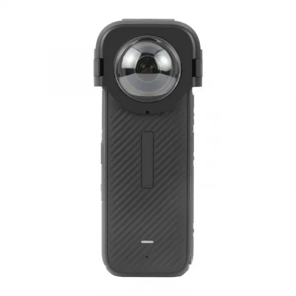 PULUZ Optical Glass ochranný kryt na objektív na Insta360 X4, čierny (PU975)