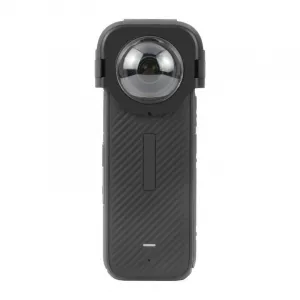 PULUZ Optical Glass ochranný kryt na objektív na Insta360 X4, čierny (PU975)