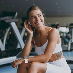 Tech-Protect NylonMag remienok na Apple Watch 40/41/42mm, stone