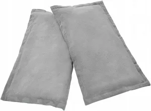 DekorStyle Zahradní houpací síť se 2 polštáři EVELI šedá