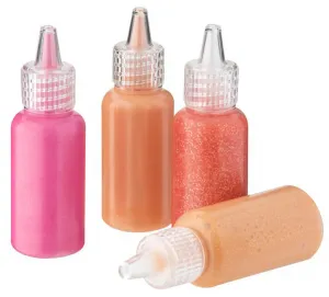 RMS Perlové a gliterové lepidlo 4x20ml MIX farieb