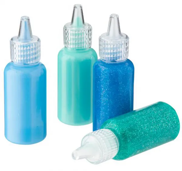 RMS Perlové a gliterové lepidlo 4x20ml MIX farieb