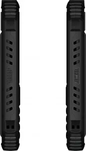 EVOLVEO StrongPhone Q1, vodotěsný odolný Dual SIM telefon, černý