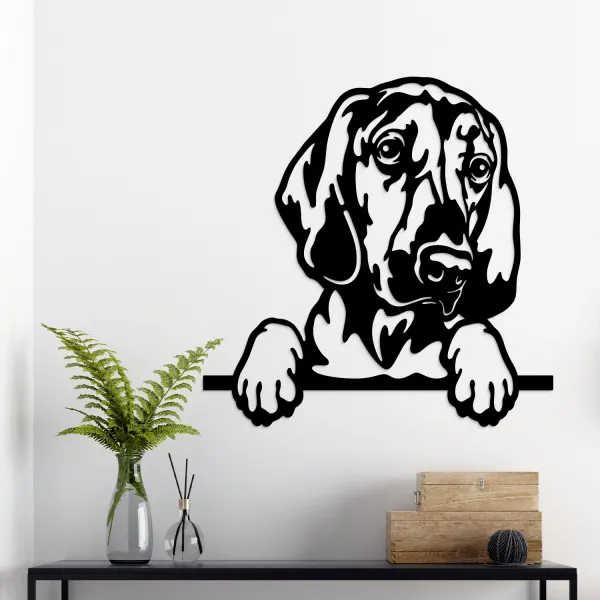 3D drevený obraz Vizsla - Maďarský stavač