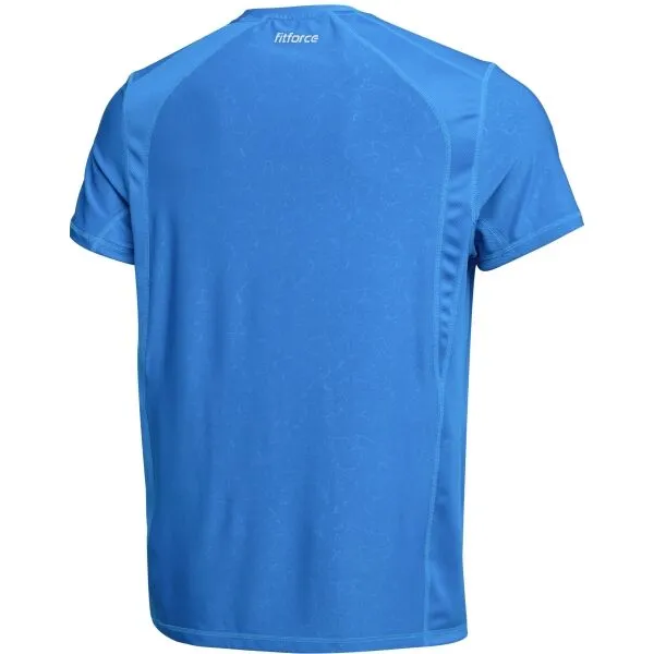 Fitforce ARRISTO Pánske bežecké tričko, modrá, veľkosť