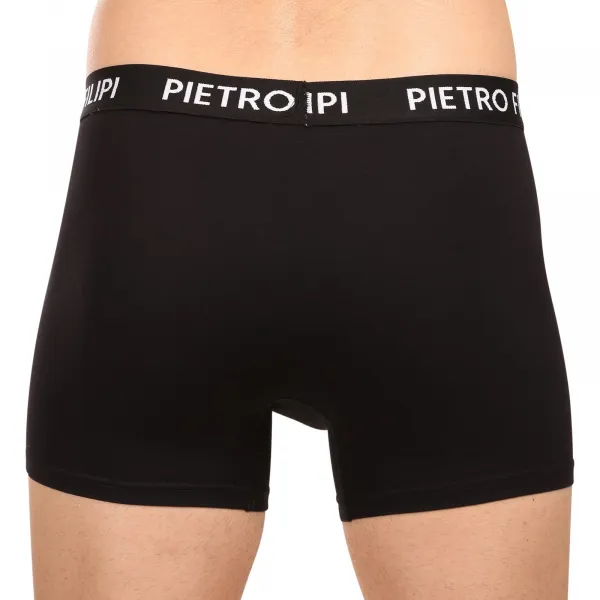 7PACK pánske boxerky Pietro Filipi čierné (7PBC2) M, trenky
