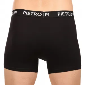 7PACK pánske boxerky Pietro Filipi čierné (7PBC2) M, trenky