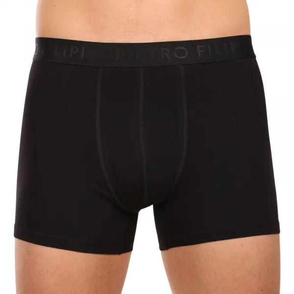 7PACK pánske boxerky Pietro Filipi čierné (7PBC1) M, trenky