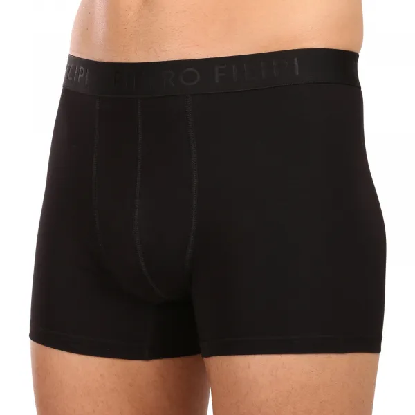 7PACK pánske boxerky Pietro Filipi čierné (7PBC1) M, trenky