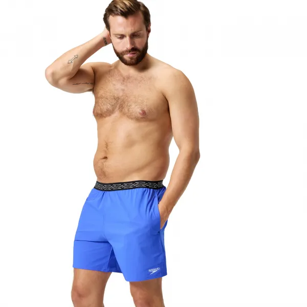 Speedo hyperboom band 16 watershort blue s - uk32