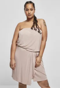 Women's viscose short bandeau dress dukrose
