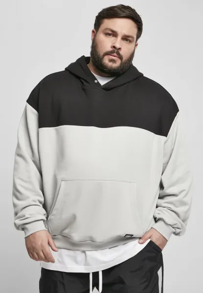 Upper Block Hoody Light Asphalt/Black