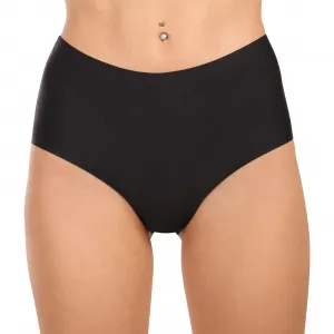 6PACK dámske nohavičky Gaubert bezšvové čierné (GBTW-951) S/M