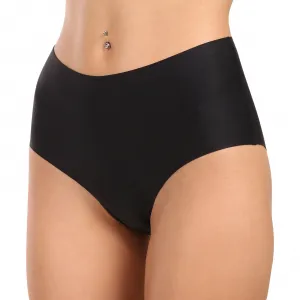 6PACK dámske nohavičky Gaubert bezšvové čierné (GBTW-951) S/M