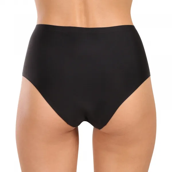 6PACK dámske nohavičky Gaubert bezšvové čierné (GBTW-951) S/M