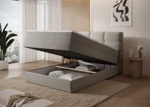 ArtElta Jednolôžková posteľ KASPED Boxspring | 140 x 200 cm Farba: Royal 20