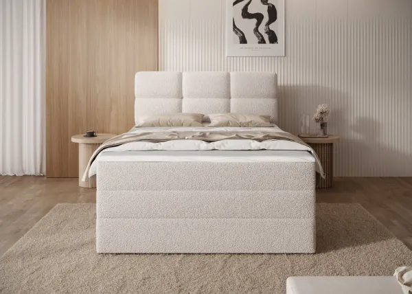 ArtElta Jednolôžková posteľ KASPED Boxspring | 120 x 200 cm Farba: Royal 01