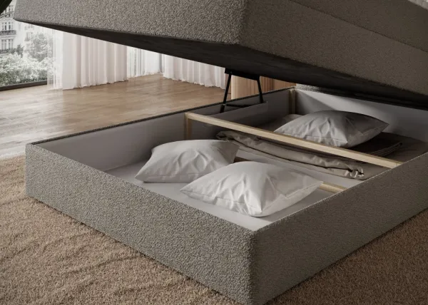 ArtElta Jednolôžková posteľ KASPED Boxspring | 140 x 200 cm Farba: Royal 20