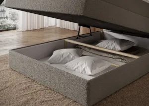 ArtElta Jednolôžková posteľ KASPED Boxspring | 140 x 200 cm Farba: Royal 20