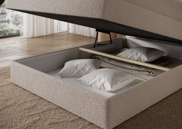 ArtElta Jednolôžková posteľ KASPED Boxspring | 120 x 200 cm Farba: Royal 01