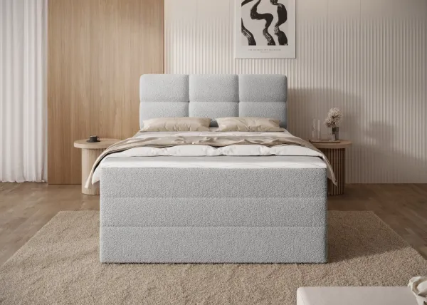 ArtElta Jednolôžková posteľ KASPED Boxspring | 140 x 200 cm Farba: Royal 04