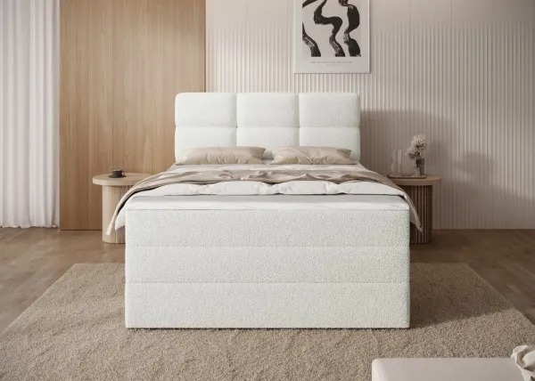 ArtElta Jednolôžková posteľ KASPED Boxspring | 140 x 200 cm Farba: Royal 01