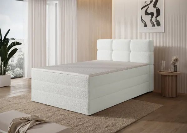 ArtElta Jednolôžková posteľ KASPED Boxspring | 140 x 200 cm Farba: Royal 01