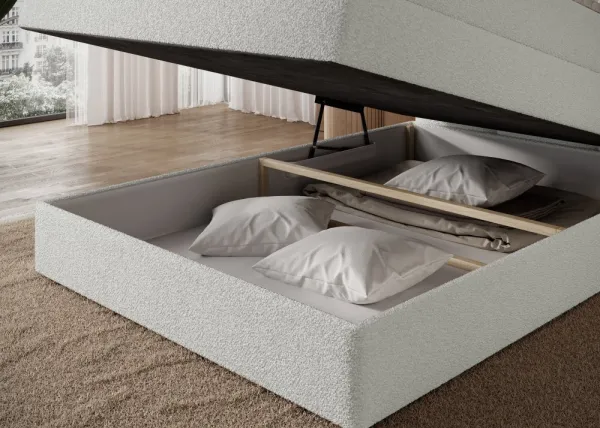ArtElta Jednolôžková posteľ KASPED Boxspring | 140 x 200 cm Farba: Royal 01