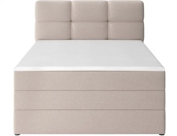 ArtElta Jednolôžková posteľ KASPED Boxspring | 140 x 200 cm Farba: Paolli 18
