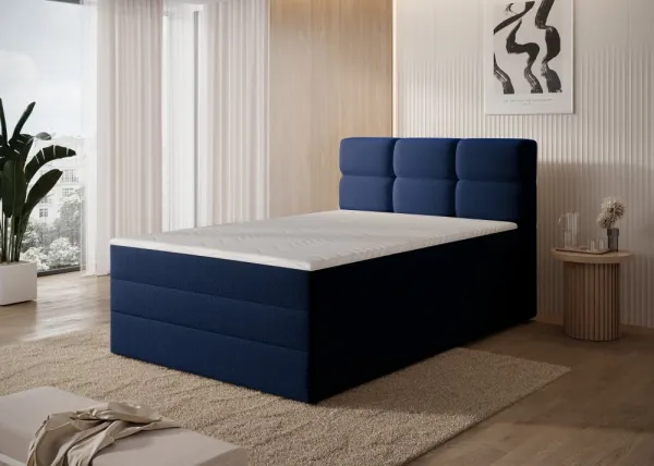 ArtElta Jednolôžková posteľ KASPED Boxspring | 120 x 200 cm Farba: Paolli 18