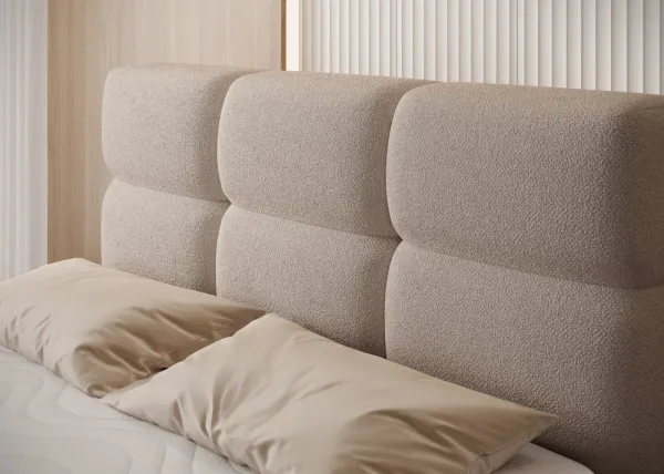 ArtElta Jednolôžková posteľ KASPED Boxspring | 140 x 200 cm Farba: Paolli 18