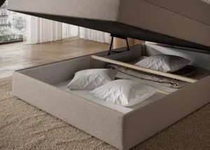 ArtElta Jednolôžková posteľ KASPED Boxspring | 140 x 200 cm Farba: Paolli 18