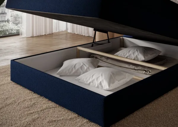 ArtElta Jednolôžková posteľ KASPED Boxspring | 120 x 200 cm Farba: Paolli 18