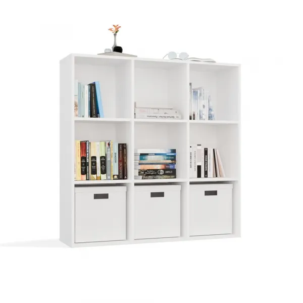 TP Living Regál Malax 110 cm biely