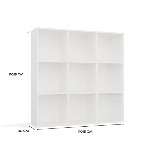 TP Living Regál Malax 110 cm biely