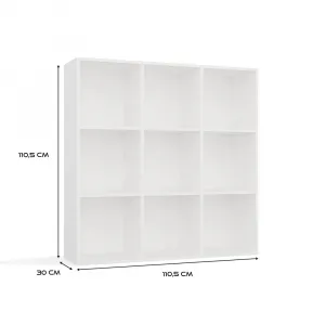 TP Living Regál Malax 110 cm biely