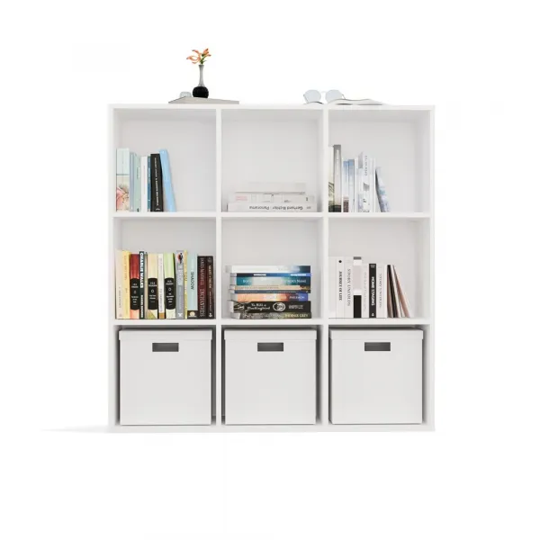TP Living Regál Malax 110 cm biely
