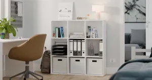 TP Living Regál Malax 110 cm biely